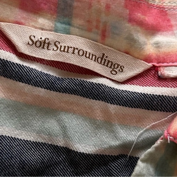 Soft Surroundings Floral Patchwork Tunic - Multicolor - Picture 8 of 10